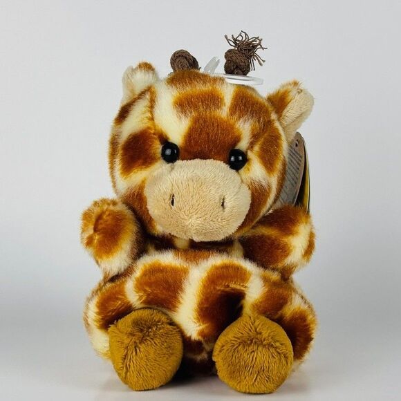 Aurora World Plush - Palm Pals - Safara the Giraffe  (5 inch) - Stuffed Plush - Picture 1 of 6